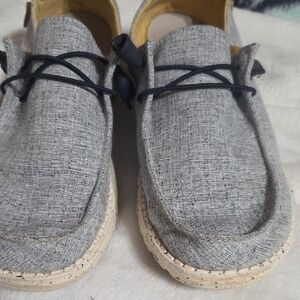 Hey Dude Gray Loafers